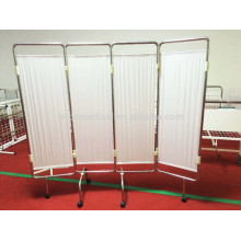 Movable Four folding screens room dividers